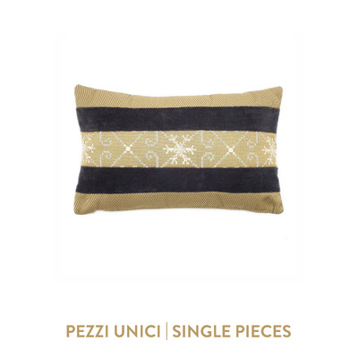 Cuscino d'arredo rettangolare Elle in tessuto multicolor/fantasia