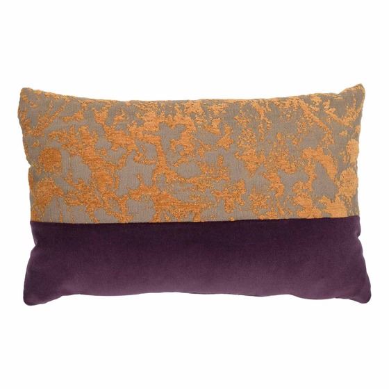 Luxurious cushion rectangular Simple Orizzontal in multicolor/pattern fabric