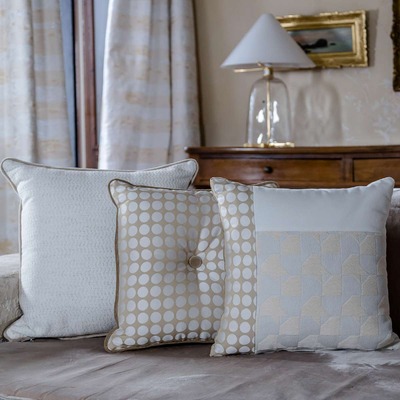 Cuscino d'arredo quadrato Carrè in tessuto multicolor/fantasia