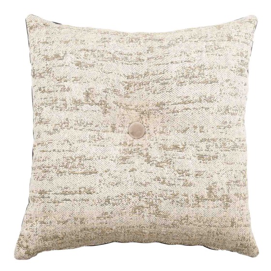 Luxurious cushion square Carrè in false unit fabric