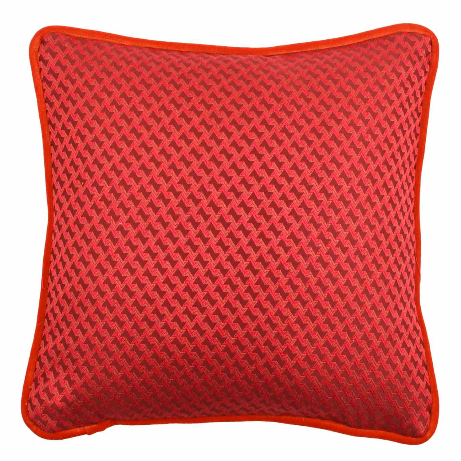 2 Copricuscini In Chenille 50x50 Cm - Morbidi E Decorativi, Per Letto E Divano, Rosso - Foto 11
