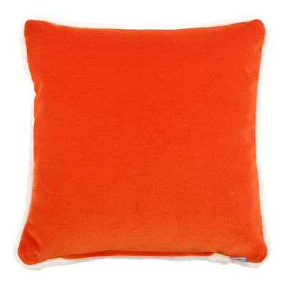 Luxurious cushion square Carrè in geometric fabric