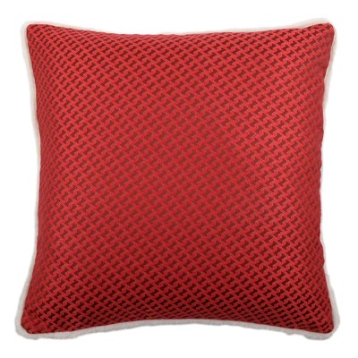 Luxurious cushion square Carrè in multicolor/pattern fabric