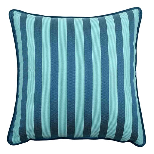 Luxurious cushion square Carrè in geometric fabric