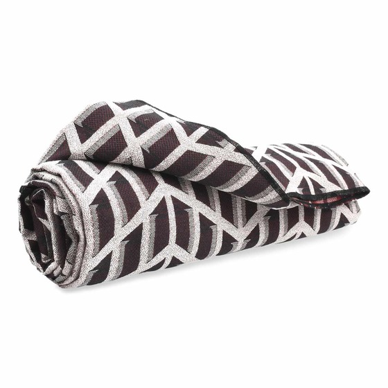 Plaid in designer fabric