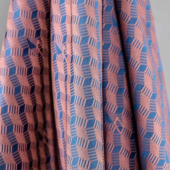 Plaid in designer fabric