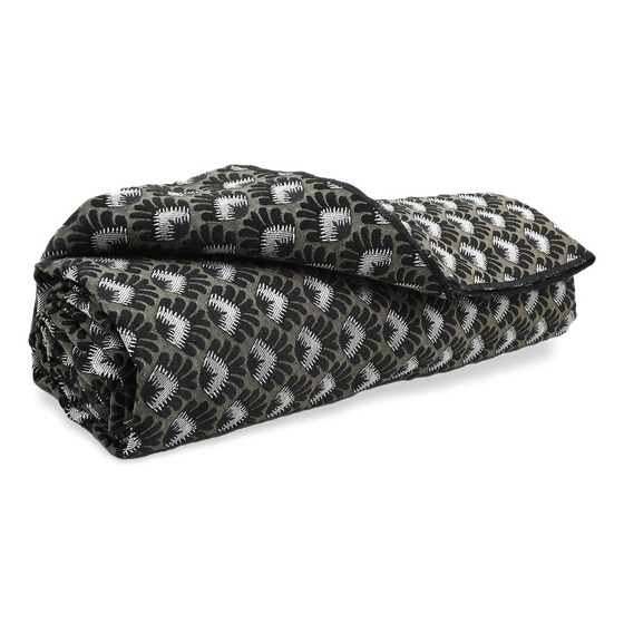 Plaid in designer fabric