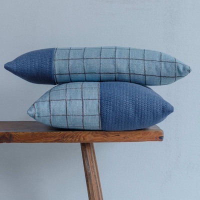 Grid designer fabric