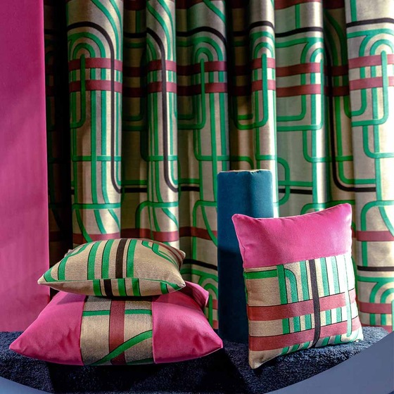 Les Intrigues designer fabric
