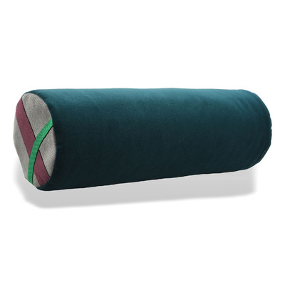 Luxurious cushion roll Rullo in multicolor/pattern fabric