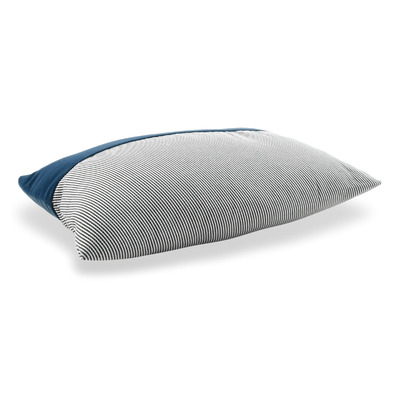 Cuscino d'arredo rettangolare Simple Orizzontal in tessuto rigato
