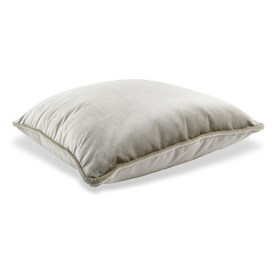 Cuscino d'arredo quadrato Carrè in velluto tinta unita