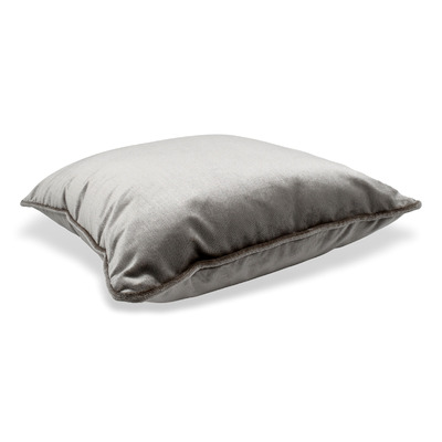 Cuscino d'arredo quadrato Carrè in velluto tinta unita