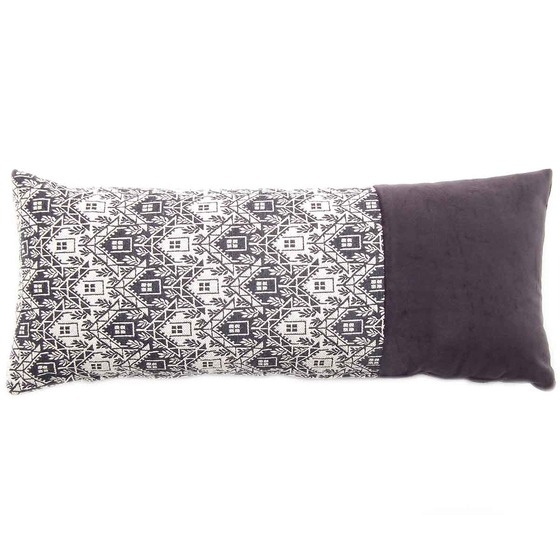 Cuscino d'arredo rettangolare Simple in tessuto multicolor/fantasia