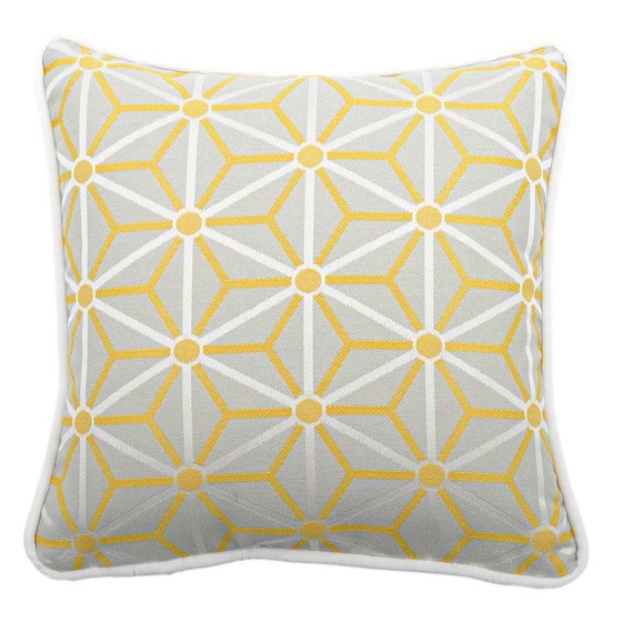 Cuscino d'arredo quadrato Carrè in tessuto multicolor/fantasia