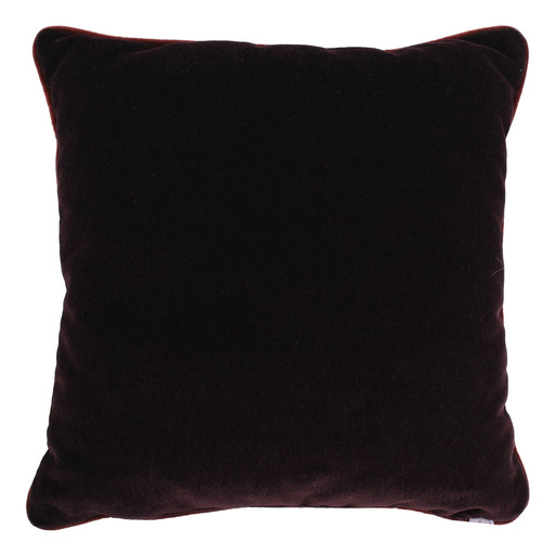 Luxurious cushion square Carrè in geometric fabric