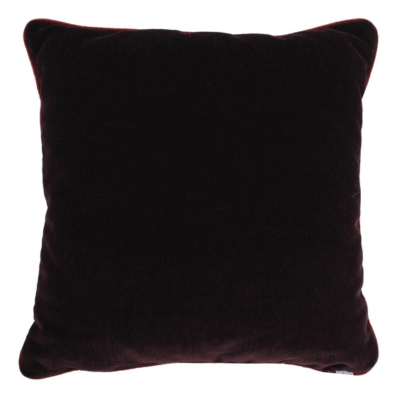 Luxurious cushion square Carrè in geometric fabric