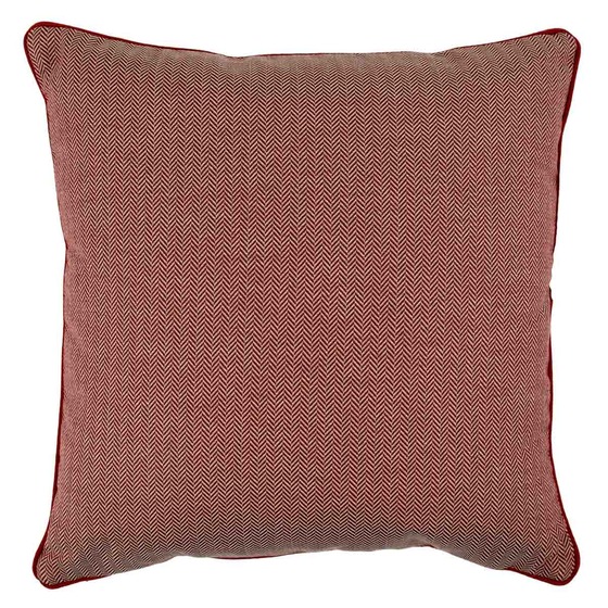 Luxurious cushion square Carrè in false unit fabric