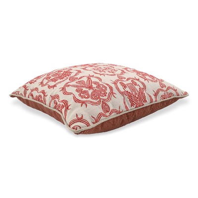 Luxurious cushion square Carrè in false unit fabric