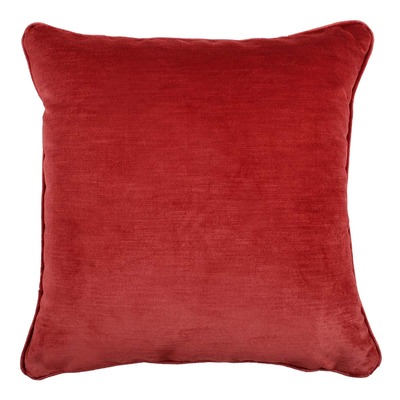 Cuscino d'arredo quadrato Carrè in velluto tinta unita