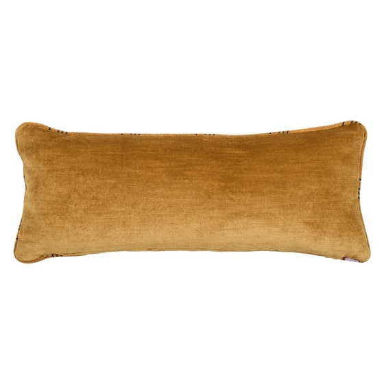 Luxurious cushion rectangular Longue in geometric fabric