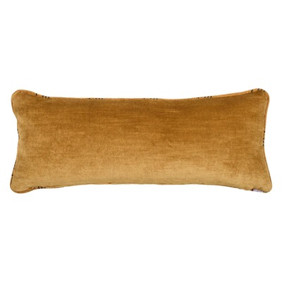 Luxurious cushion rectangular Longue in geometric fabric