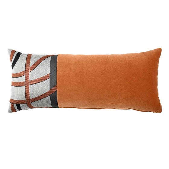 Luxurious cushion rectangular Simple in multicolor/pattern fabric