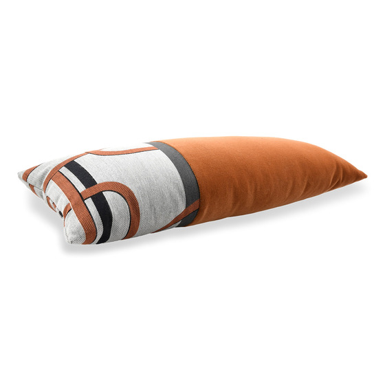 Luxurious cushion rectangular Simple in multicolor/pattern fabric