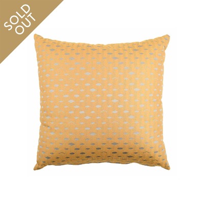 Luxurious cushion square Carrè in multicolor/pattern fabric