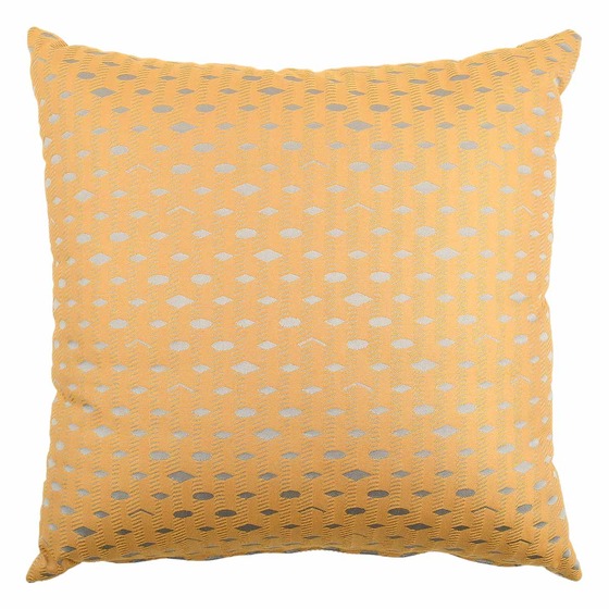 Luxurious cushion square Carrè in multicolor/pattern fabric