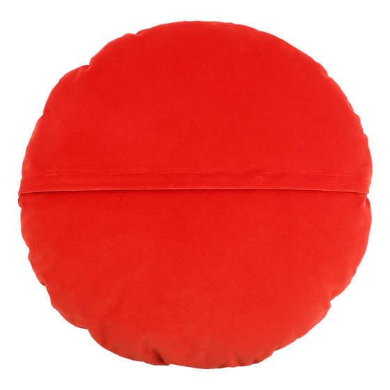 Luxurious cushion round Rotondo in multicolor/pattern fabric
