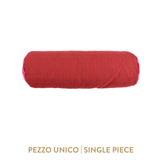 Cuscino d'arredo rotondo Rullo in tessuto multicolor/fantasia