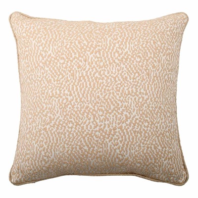 Luxurious cushion square Carrè in false unit fabric