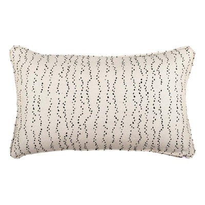 Luxurious cushion rectangular Bandè in false unit fabric