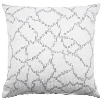 Luxurious cushion square Carrè in multicolor/pattern fabric