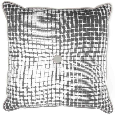 Luxurious cushion square Carrè in multicolor/pattern fabric