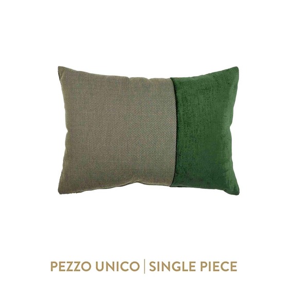 Cuscino d'arredo rettangolare Simple in tessuto falso unito