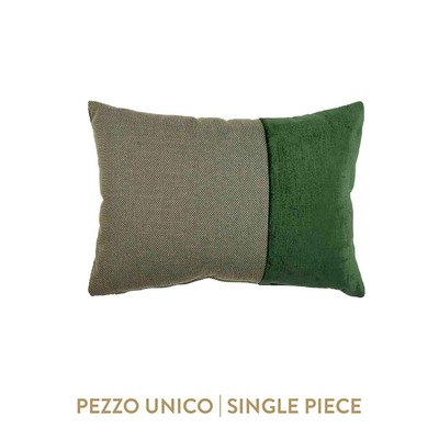 Luxurious cushion rectangular Simple in false unit fabric