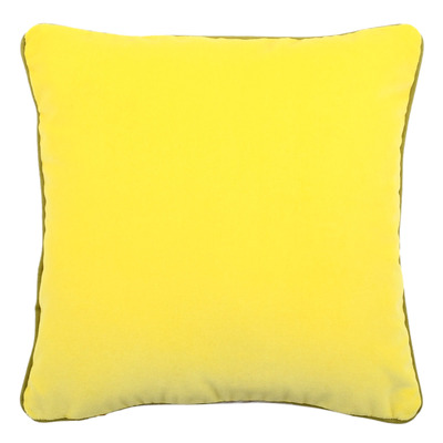 Cuscino d'arredo quadrato Carrè in velluto tinta unita