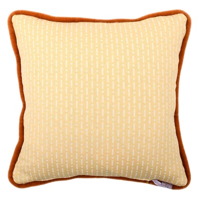 Cuscino d'arredo quadrato Carrè in tessuto geometrico 