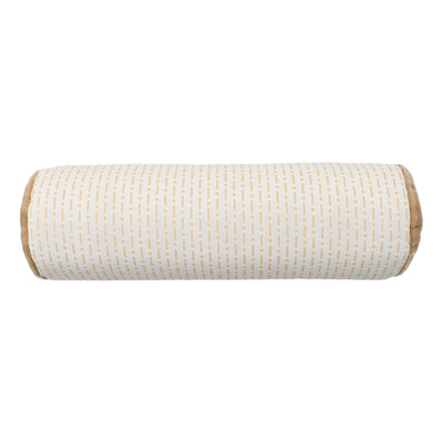 Luxurious cushion roll Rullo in geometric fabric