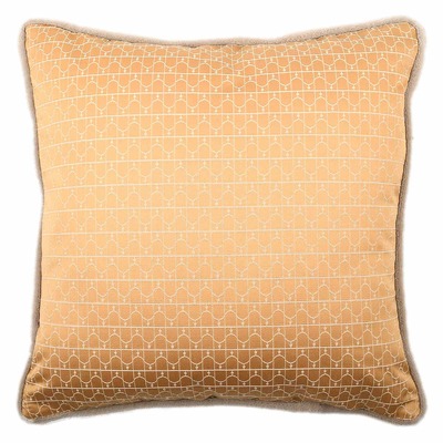 Cuscino d'arredo quadrato Carrè in tessuto geometrico 