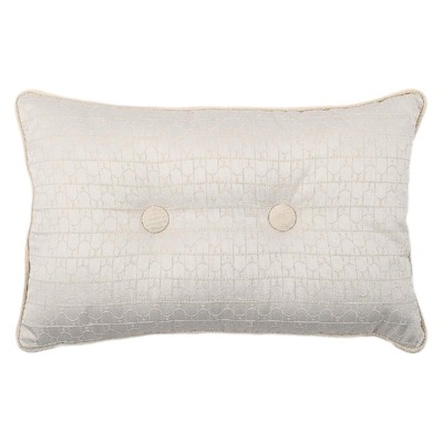 Cuscino d'arredo rettangolare Extra in tessuto geometrico