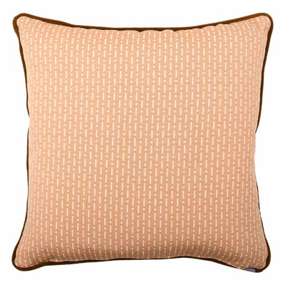 Cuscino d'arredo quadrato Carrè in tessuto geometrico 