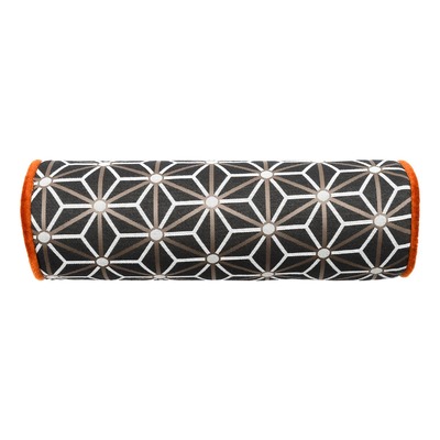 Luxurious cushion roll Rullo in false unit fabric