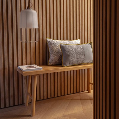 Cuscino d'arredo rettangolare Bandè in tessuto multicolor/fantasia