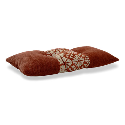 Cuscino d'arredo rettangolare Cucù in tessuto multicolor/fantasia