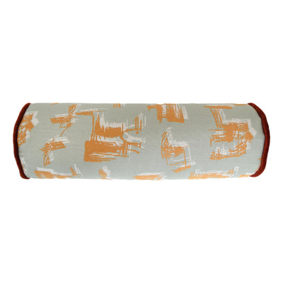 Luxurious cushion roll Rullo in multicolor/pattern fabric