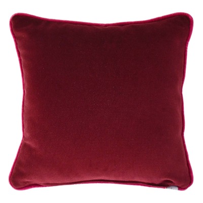 Luxurious cushion square Carrè in false unit fabric