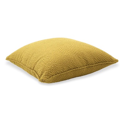 Luxurious cushion square Carrè in false unit fabric